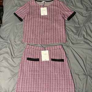 Zara Matching Skirt Set